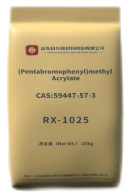 Poly (acrylate de pentabromobenzyle) Ppbba Rx-1025 (FR-1025) CAS 59447-57-3 Fabricants en stock